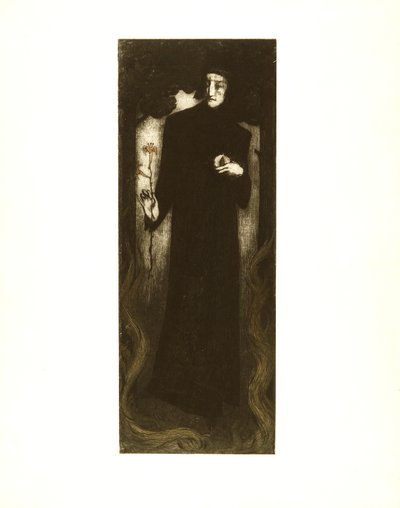 Dante with the Lily by Alfredo Müller